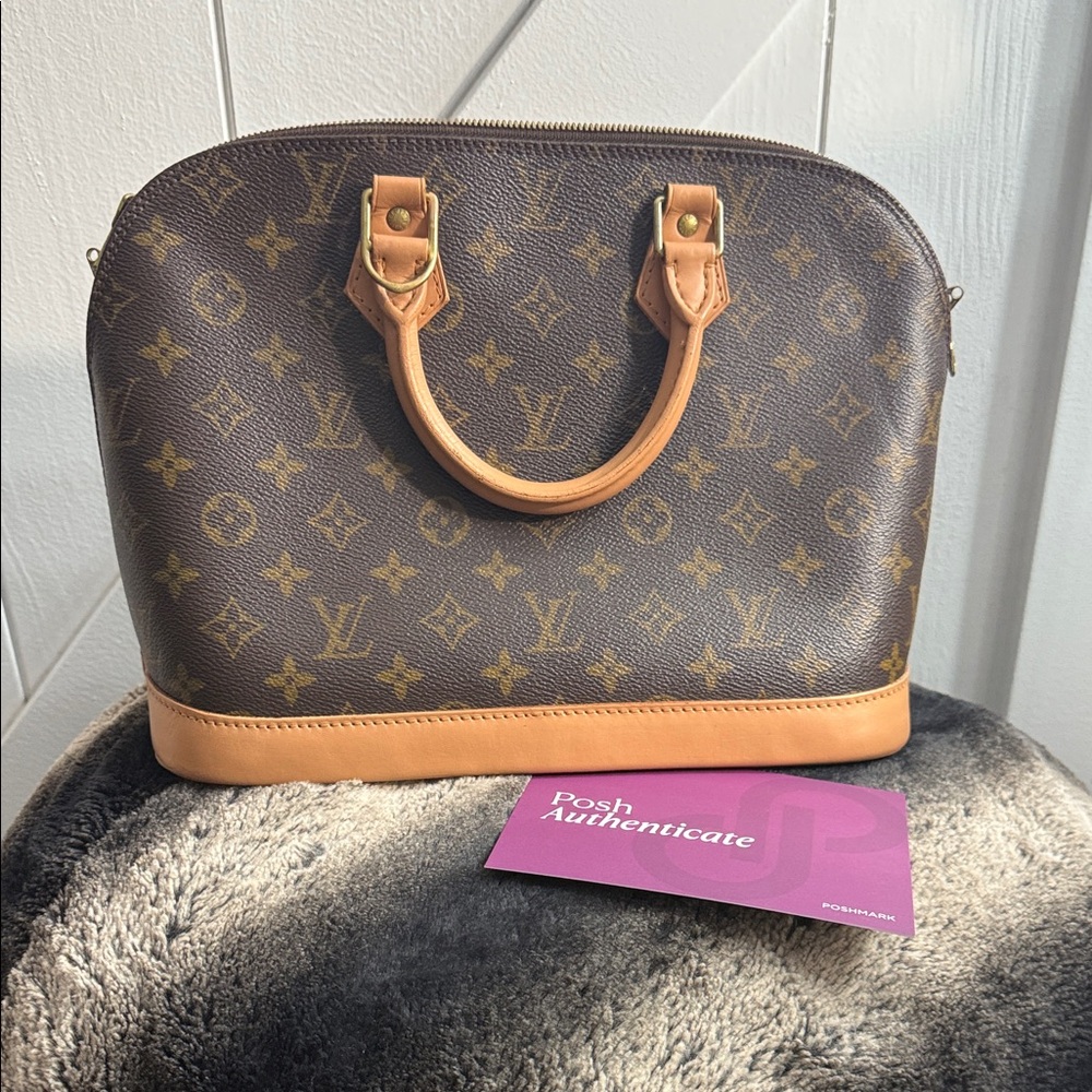Louis Vuitton Monogram Alma Satchel